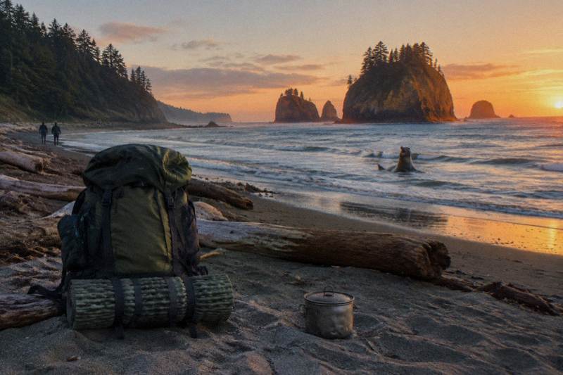 Multi-Day And Backpacking Trips on the Olympic Peninsula, Washington